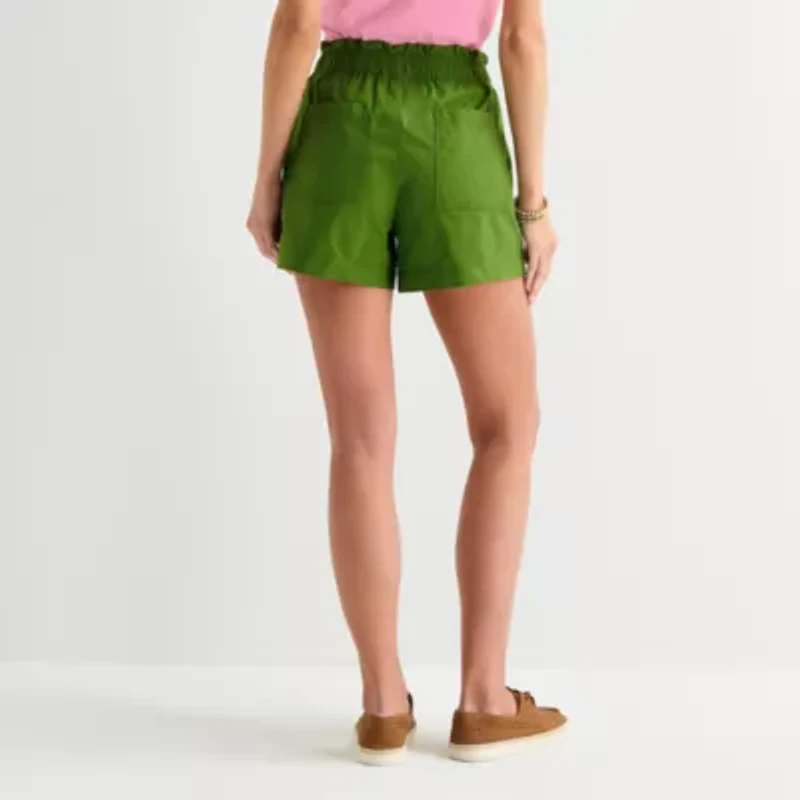 St. John's Bay Womens Pull-On Short