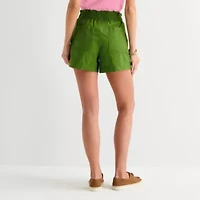 St. John's Bay Womens Pull-On Short