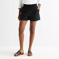 St. John's Bay Womens Pull-On Short