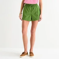 St. John's Bay Womens Pull-On Short