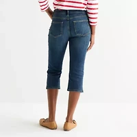 St. John's Bay Womens Mid Rise Capri Jean