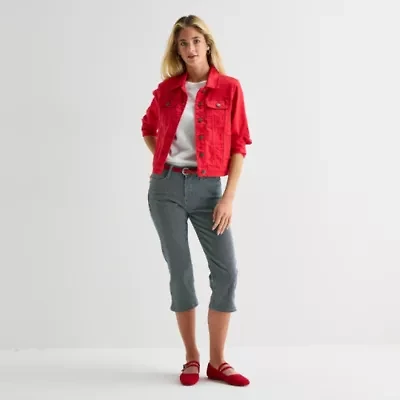 St. John's Bay Womens Capri Jean