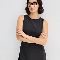 Stylus Womens Midi Fit + Flare Dress