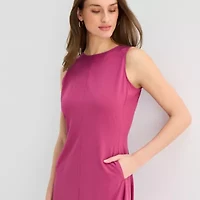 Stylus Womens Midi Fit + Flare Dress