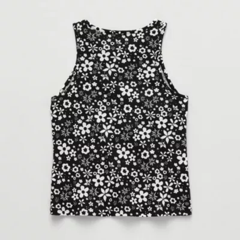 Thereabouts Little & Big Kid Girls Crew Neck Sleeveless Tank Top
