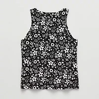 Thereabouts Little & Big Kid Girls Crew Neck Sleeveless Tank Top