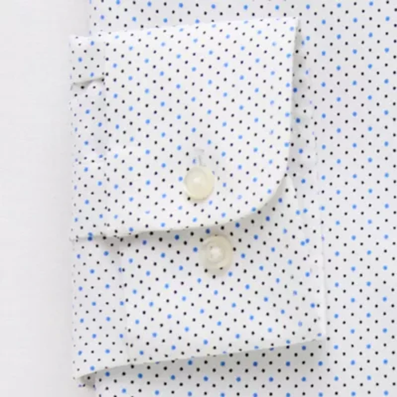 Stafford Sweat Repel Advanced Performance Mens Regular Fit Long Sleeve Dress Shirt