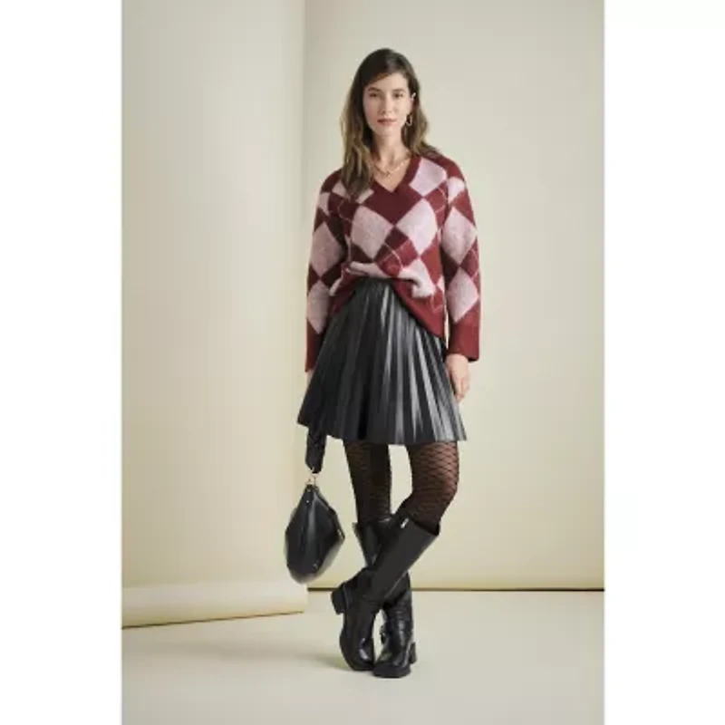 RM Rebecca Minkoff Womens Sona Stacked Heel Motorcycle Boots