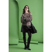 DV8 Womens Kyna Stacked Heel Cowboy Boots