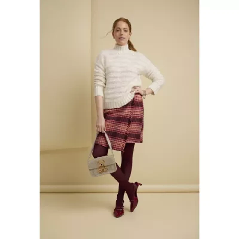 SOL and MER Beaded Baguette Shoulder Bag