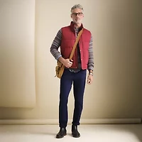 St. John's Bay Mens Rutland Flat Heel Chelsea Boots