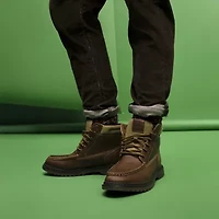 Dockers Mens Rockford Flat Heel Lace Up Boots