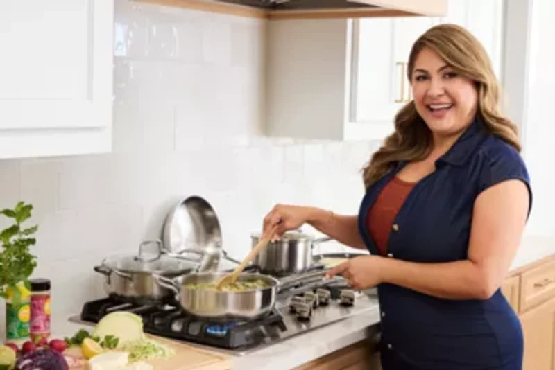 Jenny Martinez Stainless Steel 8-pc. Cookware Set