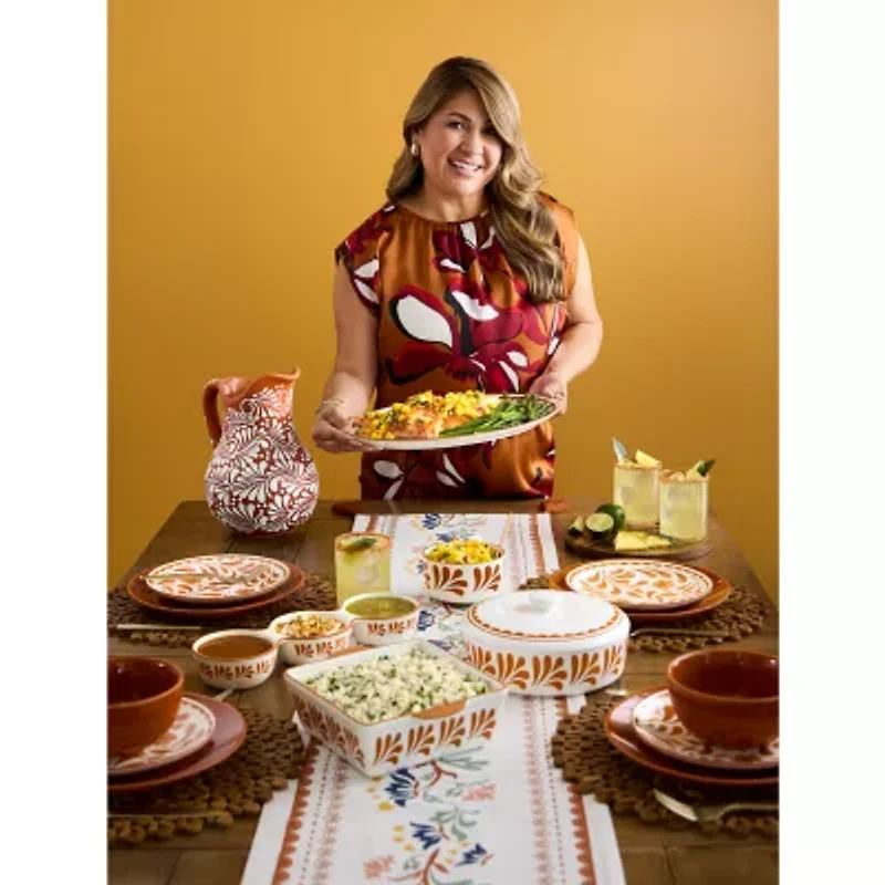 Jenny Martinez 3-Section Stoneware Serving Bowl