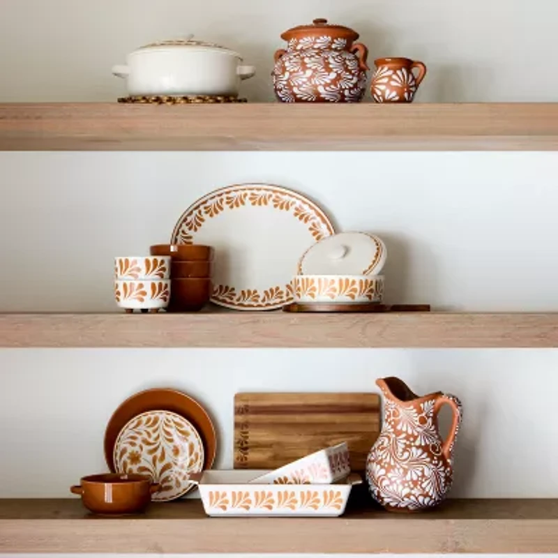 Jenny Martinez Decorative Clay Serving Pitcher