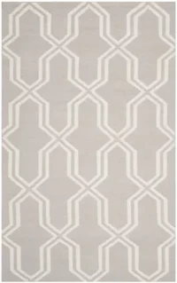 Safavieh Wight Hand Woven Flat Weave Area Rug