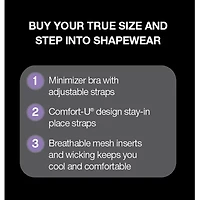 Bali Passion For Comfort Minimizer Body Shaper Df1009