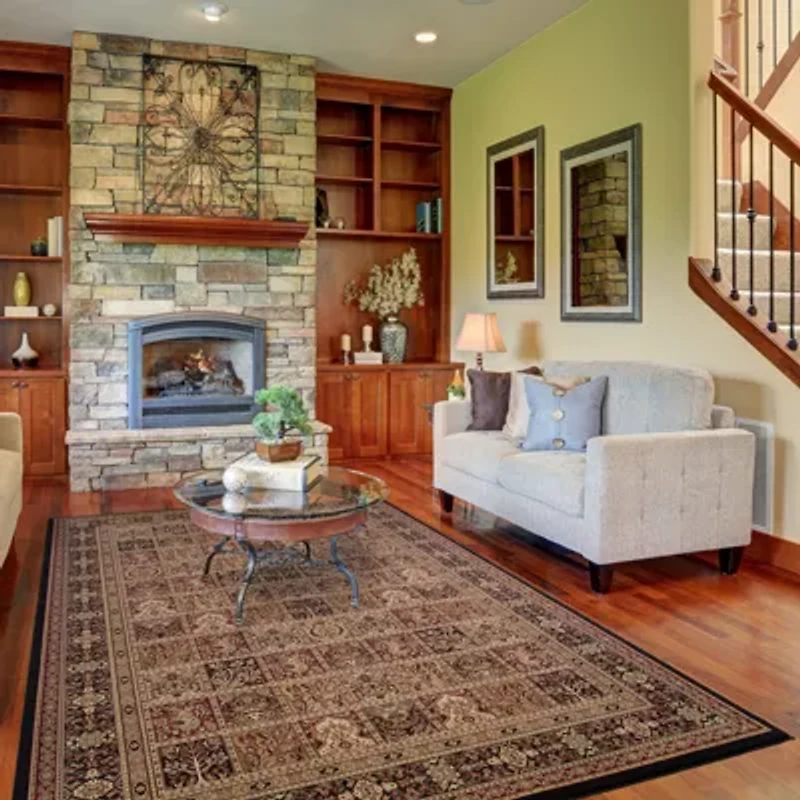 Concord Global Trading Persian Classics CollectionPanel Area Rug