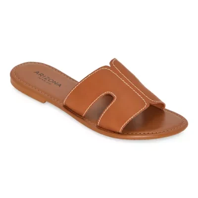 Arizona Jean Co Womens Amini Flat Sandals