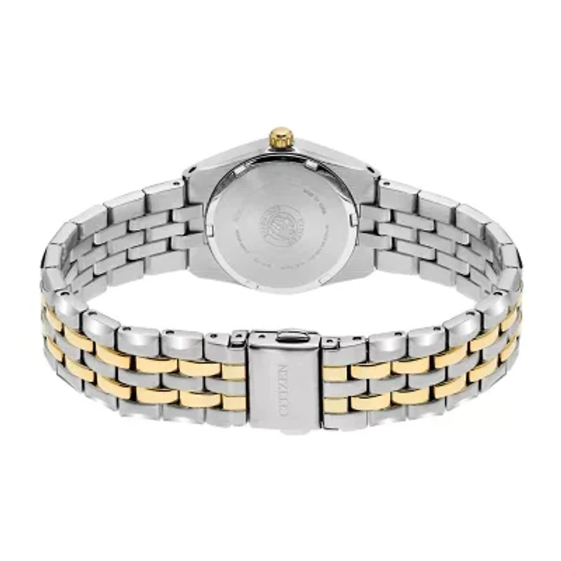 Citizen Corso Womens Two Tone Stainless Steel Bracelet Watch Ew2294-53l