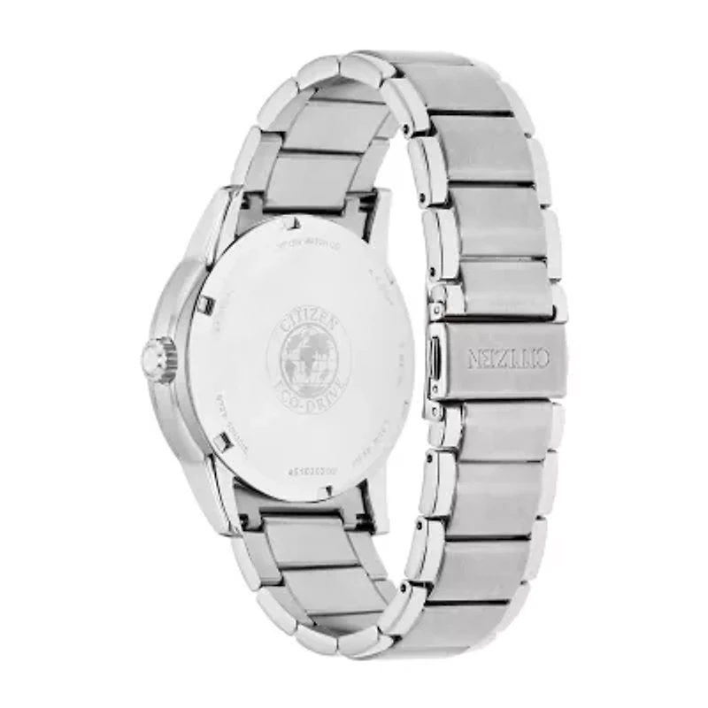 Citizen Corso Mens Multi-Function Silver Tone Stainless Steel Bracelet Watch Bu2010-57l