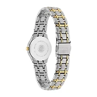 Citizen Corso Womens Two Tone Stainless Steel Bracelet Watch Ew1264-50a