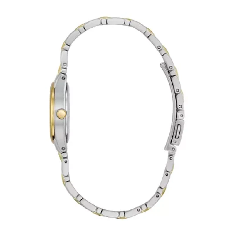 Citizen Corso Womens Two Tone Stainless Steel Bracelet Watch Ew1264-50a