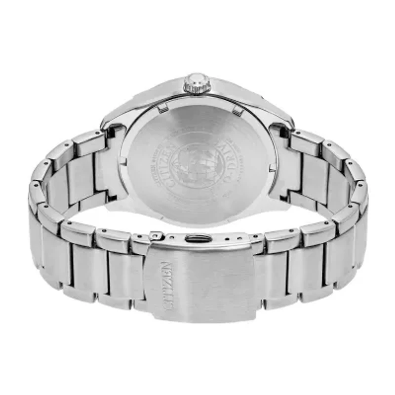 Citizen Corso Mens Silver Tone Stainless Steel Bracelet Watch Ao9020-84e