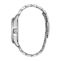 Citizen Corso Mens Silver Tone Stainless Steel Bracelet Watch Ao9020-84e