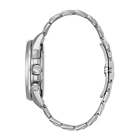 Citizen Calendrier Mens Multi-Function Silver Tone Stainless Steel Bracelet Watch Bu2021-51l