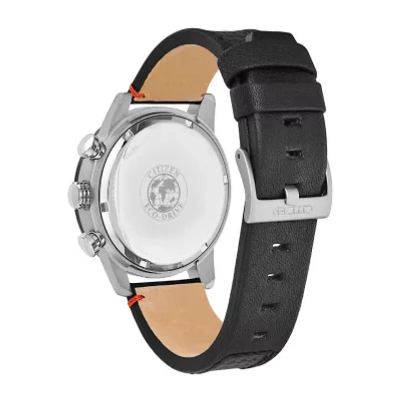 Citizen Primo Mens Black Leather Strap Watch Ca0681-03e