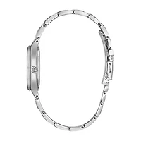 Citizen Corso Womens Diamond Accent Silver Tone Stainless Steel Bracelet Watch Fe2100-51e