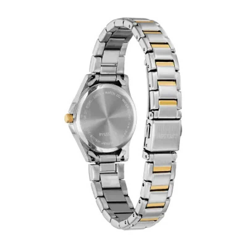 Citizen Quartz Womens Two Tone Bracelet Watch Eq0595-55l
