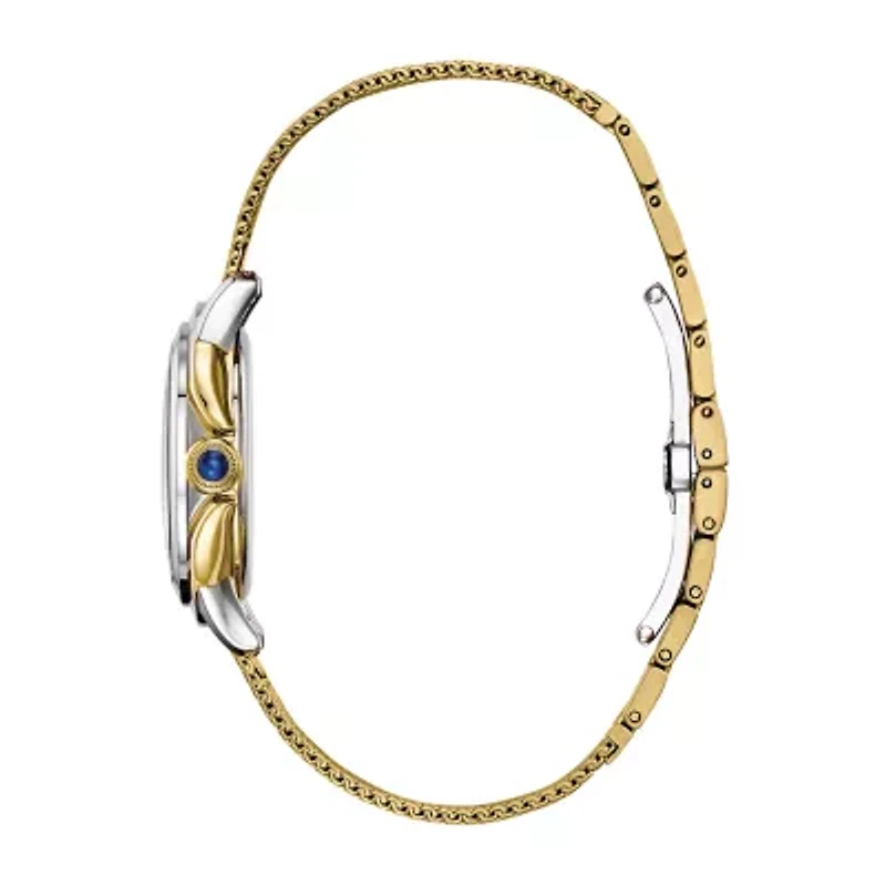 Citizen Womens Diamond Accent Gold Tone Stainless Steel Bracelet Watch Em0794-54d