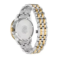 Citizen Calendrier Mens Two Tone Stainless Steel Bracelet Watch Bu0054-52l