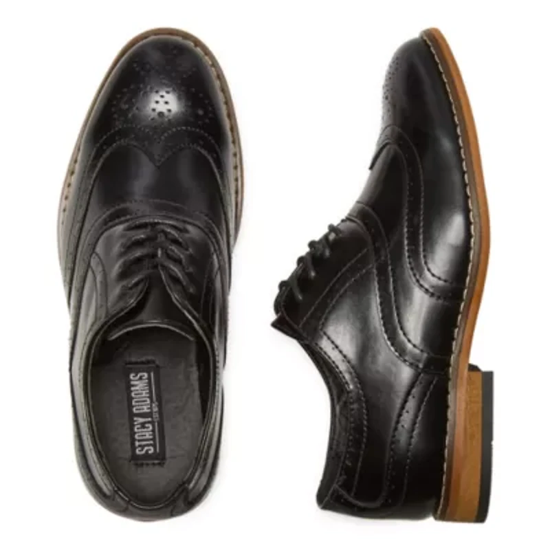 Stacy Adams Dunbar Little & Big Kid Boys Wing Oxford Shoes