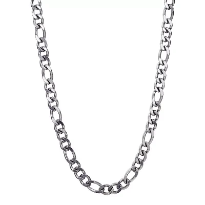 J.P. Army Mens Stainless Steel 24 Inch Link Chain Necklace