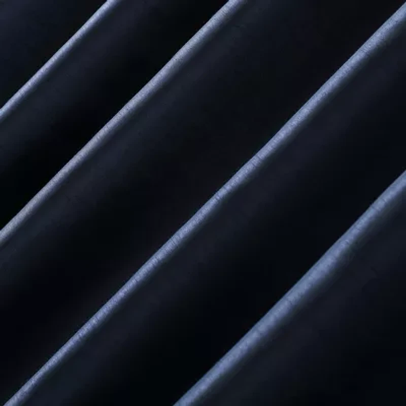 Sun Zero Evelina Faux Dupioni Silk Beaded Tassels Thermal Extreme Back Tab Valance