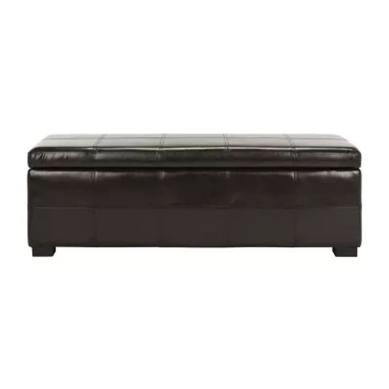 Madison Accents Storage Upholstered Bench