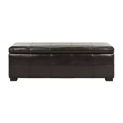 Madison Accents Storage Upholstered Bench