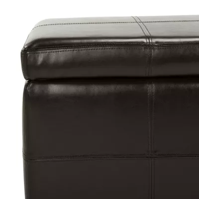 Madison Accents Storage Upholstered Bench