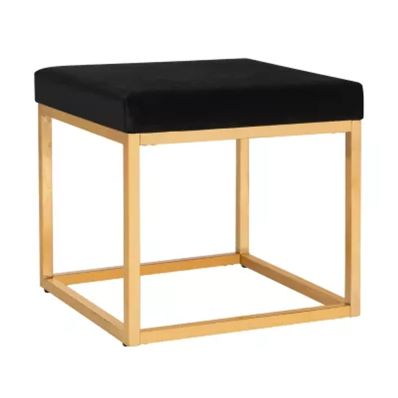 Safavieh Rowan Accent Ottoman Upholstered Ottoman