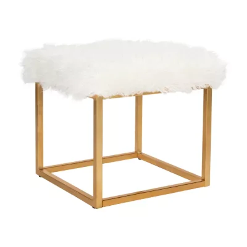 Safavieh Rowan Accent Ottoman Upholstered Ottoman