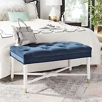 Rory Accents Upholstered Tufted Bench