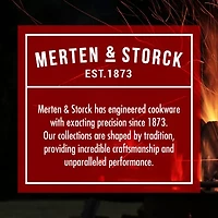 Merten & Storck 12" Carbon Steel Frying Pan