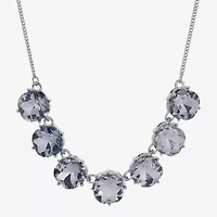1928 Silver-Tone Womens 16 Inch Collar Necklace