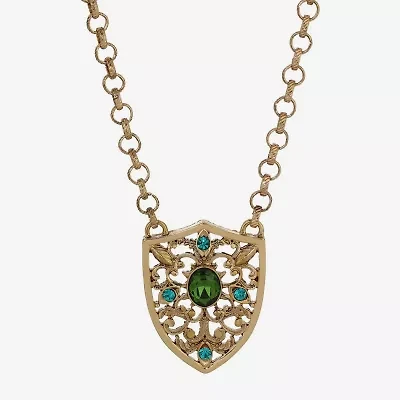 1928 Gold-Tone Womens Alloy 20 Inch Pendant Necklace
