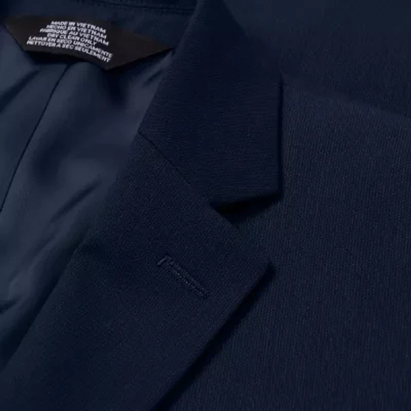 Haggar JMH Herringbone Mens Stretch Fabric Classic Fit Suit Jacket