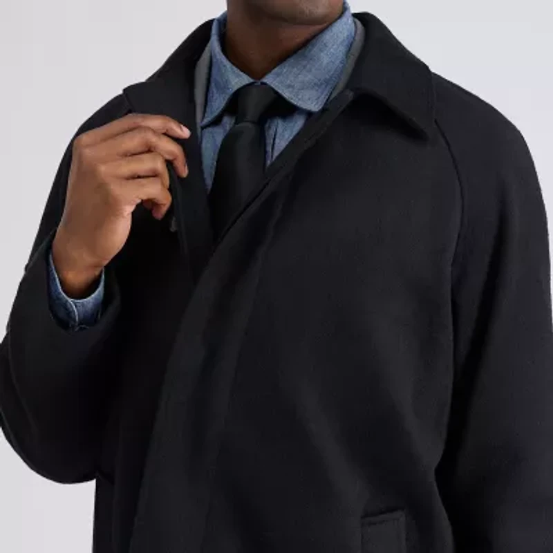 Haggar Twill Mens Midweight Overcoat