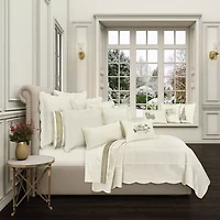 Queen Street Monica 3-pc. Embellished Quilt Set